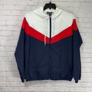 Slate & Stone Colorblock Hooded Track Zip Jacket